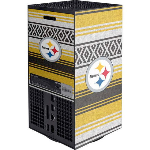 NFL Pittsburgh Steelers Trailblazer Xbox Series X Console Skin