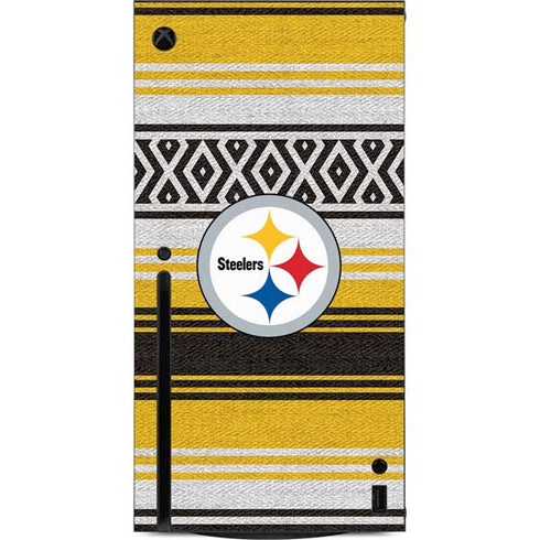 NFL Pittsburgh Steelers Trailblazer Xbox Series X Console Skin