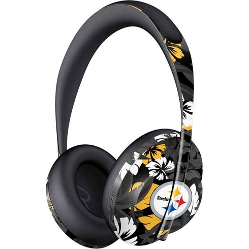 NFL Pittsburgh Steelers Tropical Print Bose Noise Cancelling Headphones 700 Skin