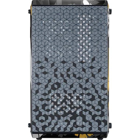 NFL Pittsburgh Steelers Tropical Print Cooler Master MasterBox Q300L Mini Tower Skin