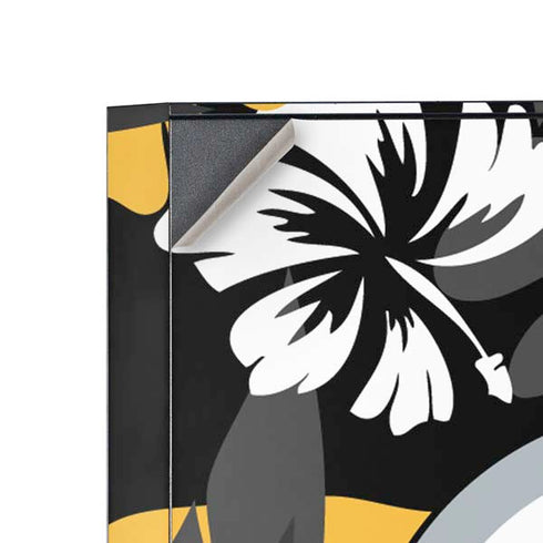 NFL Pittsburgh Steelers Tropical Print Corsair 4000D Tempered Glass Mid-Tower ATX Case Skin