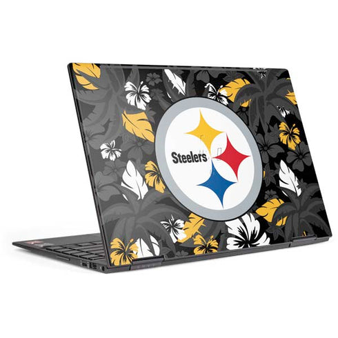 NFL Pittsburgh Steelers Tropical Print HP Envy Skin