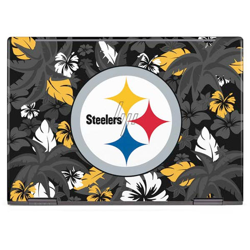 NFL Pittsburgh Steelers Tropical Print HP Envy Skin