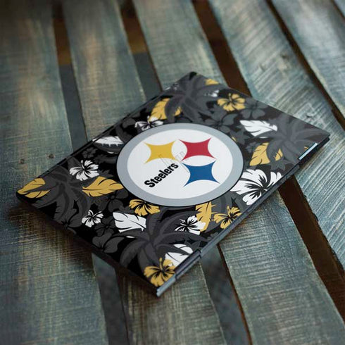 NFL Pittsburgh Steelers Tropical Print HP Envy Skin