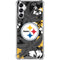 NFL Pittsburgh Steelers Tropical Print Galaxy A15 5G Clear Case