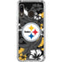 NFL Pittsburgh Steelers Tropical Print Galaxy A30 Clear Case