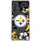 NFL Pittsburgh Steelers Tropical Print Galaxy A32 5G Clear Case