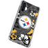 NFL Pittsburgh Steelers Tropical Print Galaxy A54 5G Clear Case