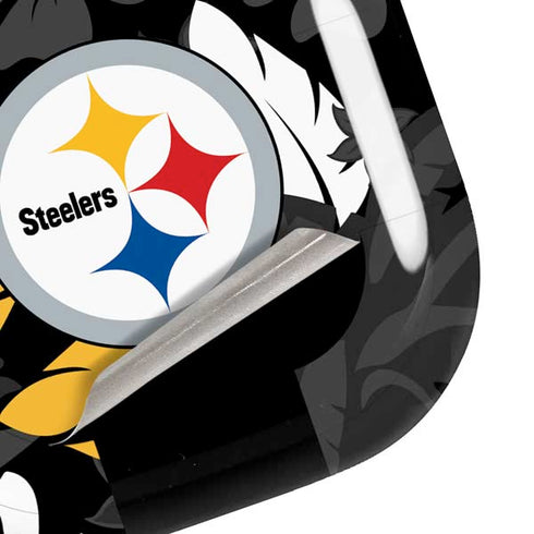 NFL Pittsburgh Steelers Tropical Print Galaxy Buds Pro Skin