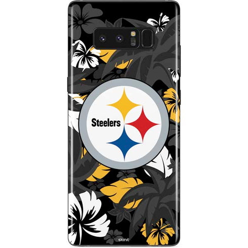 NFL Pittsburgh Steelers Tropical Print Galaxy Note 8 Skin
