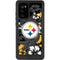 NFL Pittsburgh Steelers Tropical Print Galaxy Note20 5G Waterproof Case