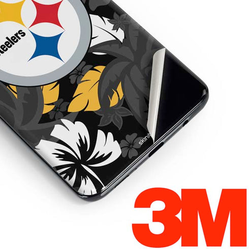 NFL Pittsburgh Steelers Tropical Print Galaxy S10 Plus Skin
