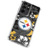 NFL Pittsburgh Steelers Tropical Print Galaxy S21 Ultra 5G Clear Case