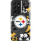 NFL Pittsburgh Steelers Tropical Print Galaxy S21 Ultra 5G Pro Case