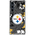 NFL Pittsburgh Steelers Tropical Print Galaxy S23 FE Clear Case