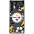 NFL Pittsburgh Steelers Tropical Print Galaxy S23 Plus Clear Case