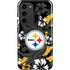 NFL Pittsburgh Steelers Tropical Print Galaxy S23 Plus Pro Case