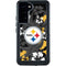 NFL Pittsburgh Steelers Tropical Print Galaxy S23 Plus Waterproof Case