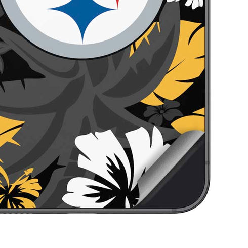 NFL Pittsburgh Steelers Tropical Print Galaxy S23 Skin