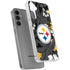 NFL Pittsburgh Steelers Tropical Print Galaxy S24 Plus Clear Case