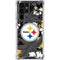 NFL Pittsburgh Steelers Tropical Print Galaxy S24 Ultra Clear Case