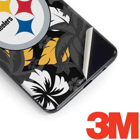 NFL Pittsburgh Steelers Tropical Print Galaxy S9 Plus Skin