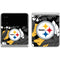 NFL Pittsburgh Steelers Tropical Print Galaxy Z Flip4 5G Skin