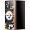 NFL Pittsburgh Steelers Tropical Print Galaxy Z Fold2 5G Skin