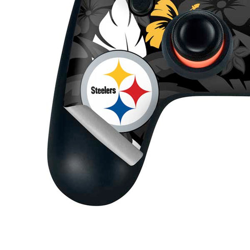 NFL Pittsburgh Steelers Tropical Print Google Stadia Controller Skin