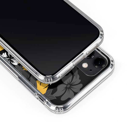 NFL Pittsburgh Steelers Tropical Print iPhone 11 Clear Case