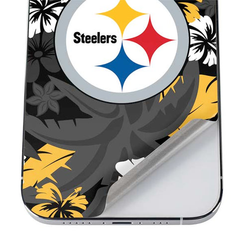 NFL Pittsburgh Steelers Tropical Print iPhone 12 Pro Max Skin