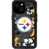 NFL Pittsburgh Steelers Tropical Print iPhone 13 Mini Waterproof Case