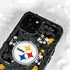 NFL Pittsburgh Steelers Tropical Print iPhone 13 Mini Waterproof Case