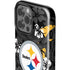 NFL Pittsburgh Steelers Tropical Print iPhone 13 Pro Max Impact Case