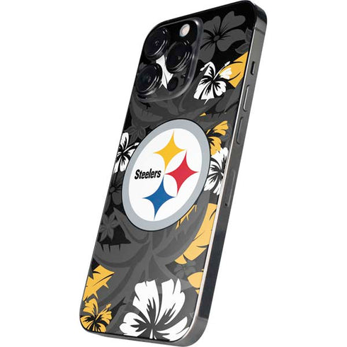 NFL Pittsburgh Steelers Tropical Print iPhone 13 Pro Max Skin