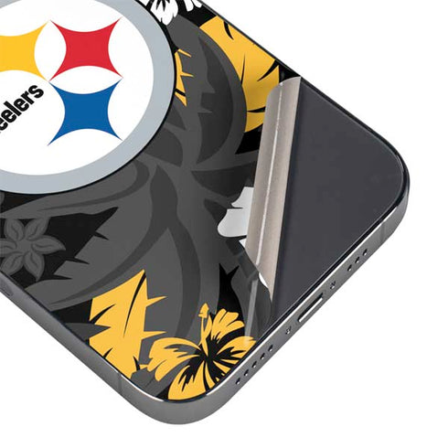 NFL Pittsburgh Steelers Tropical Print iPhone 13 Pro Max Skin