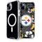 NFL Pittsburgh Steelers Tropical Print iPhone 15 MagSafe Case