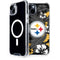 NFL Pittsburgh Steelers Tropical Print iPhone 15 Plus MagSafe Case