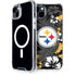 NFL Pittsburgh Steelers Tropical Print iPhone 14 Plus MagSafe Case