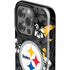 NFL Pittsburgh Steelers Tropical Print iPhone 14 Pro Impact Case