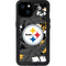 NFL Pittsburgh Steelers Tropical Print iPhone 15 Plus Waterproof Case