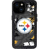 NFL Pittsburgh Steelers Tropical Print iPhone 15 Waterproof Case
