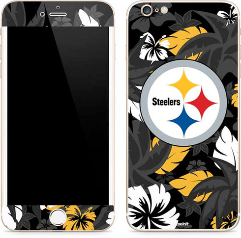 NFL Pittsburgh Steelers Tropical Print iPhone 6/6s Plus Skin
