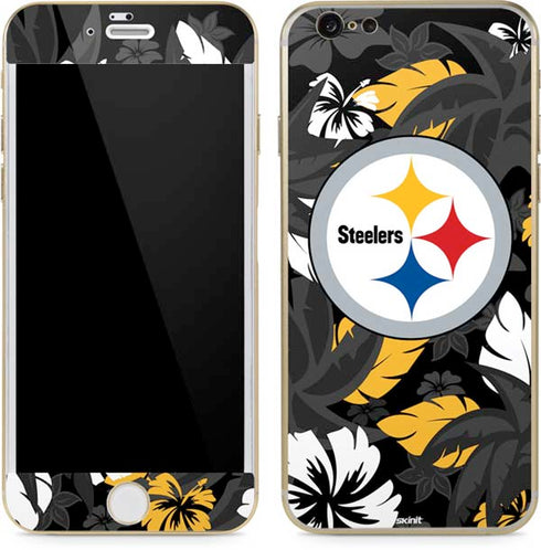 NFL Pittsburgh Steelers Tropical Print iPhone 6/6s Skin