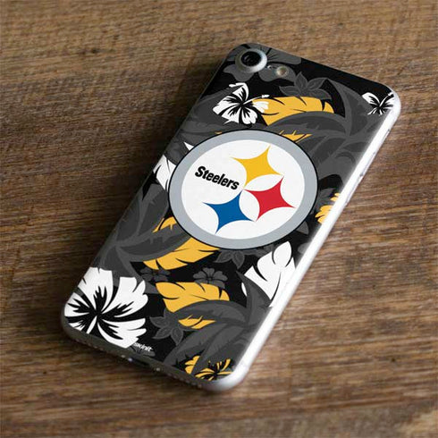 NFL Pittsburgh Steelers Tropical Print iPhone 7 Skin