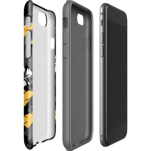 NFL Pittsburgh Steelers Tropical Print iPhone SE (2nd & 3rd Gen) Pro Case