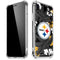 NFL Pittsburgh Steelers Tropical Print iPhone XR Clear Case