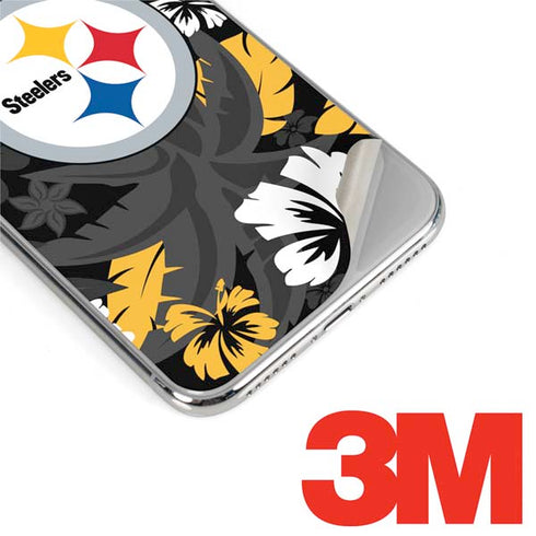 NFL Pittsburgh Steelers Tropical Print iPhone XS Max Skin