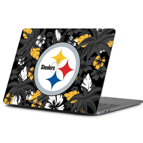 NFL Pittsburgh Steelers Tropical Print Apple MacBook Pro 13-inch Skin