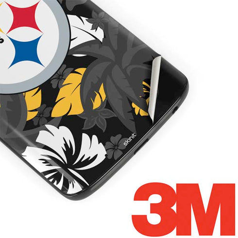 NFL Pittsburgh Steelers Tropical Print Moto G6 Skin